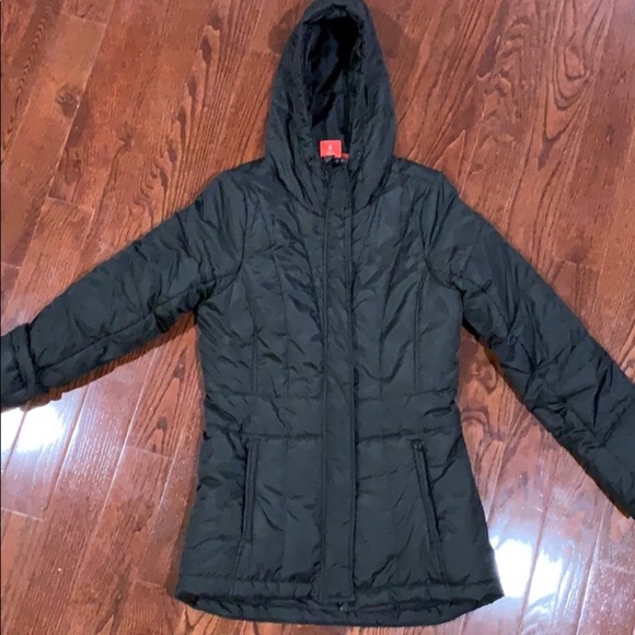 puma black puffer jacket
